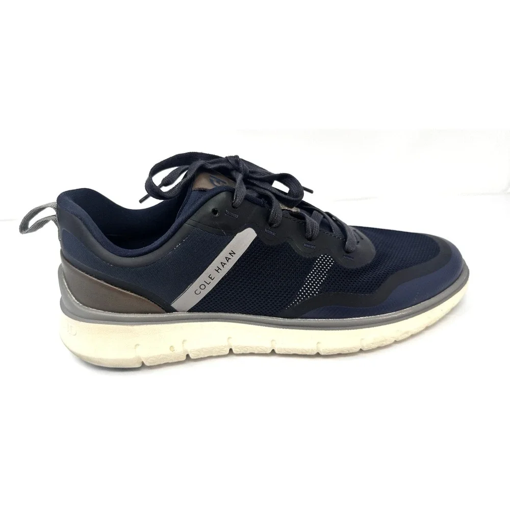 Cole Haan Generation Zerogrand Textile Sneaker Mens 9.5 Navy Blue